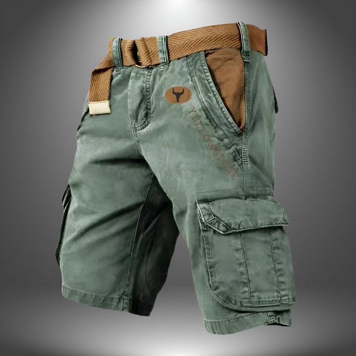 Landon | Handmade Cargo Shorts