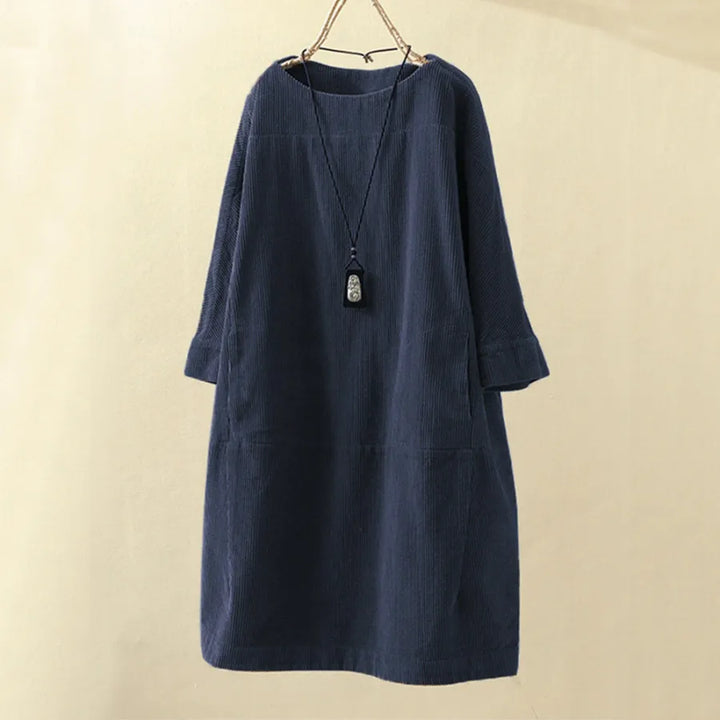 Veronica | Comfortable & Cozy Corduroy Dress