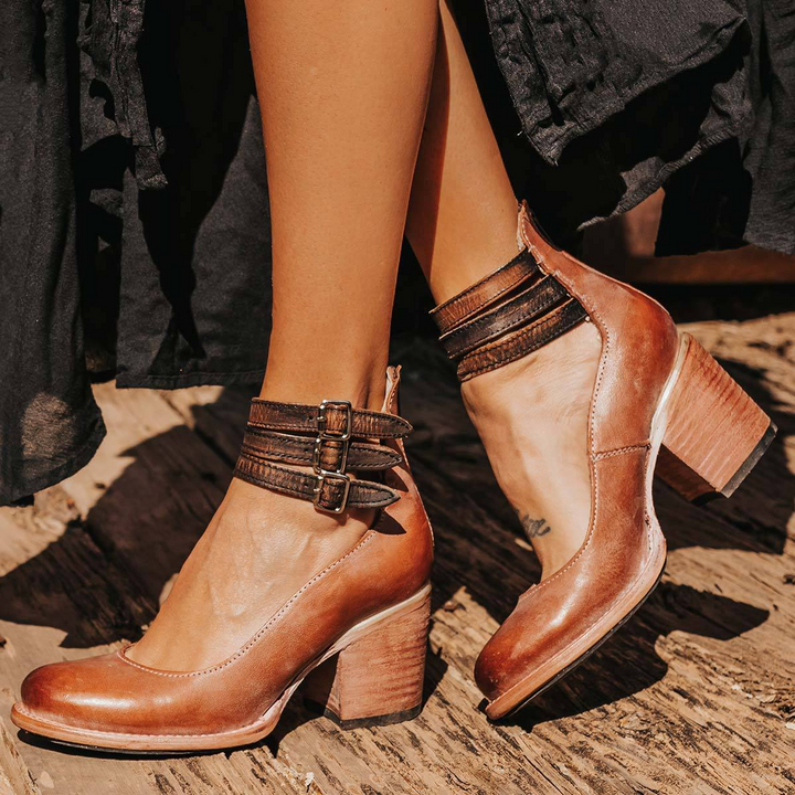 SunSteps™ | Elegant Ergonomic Leather Boots