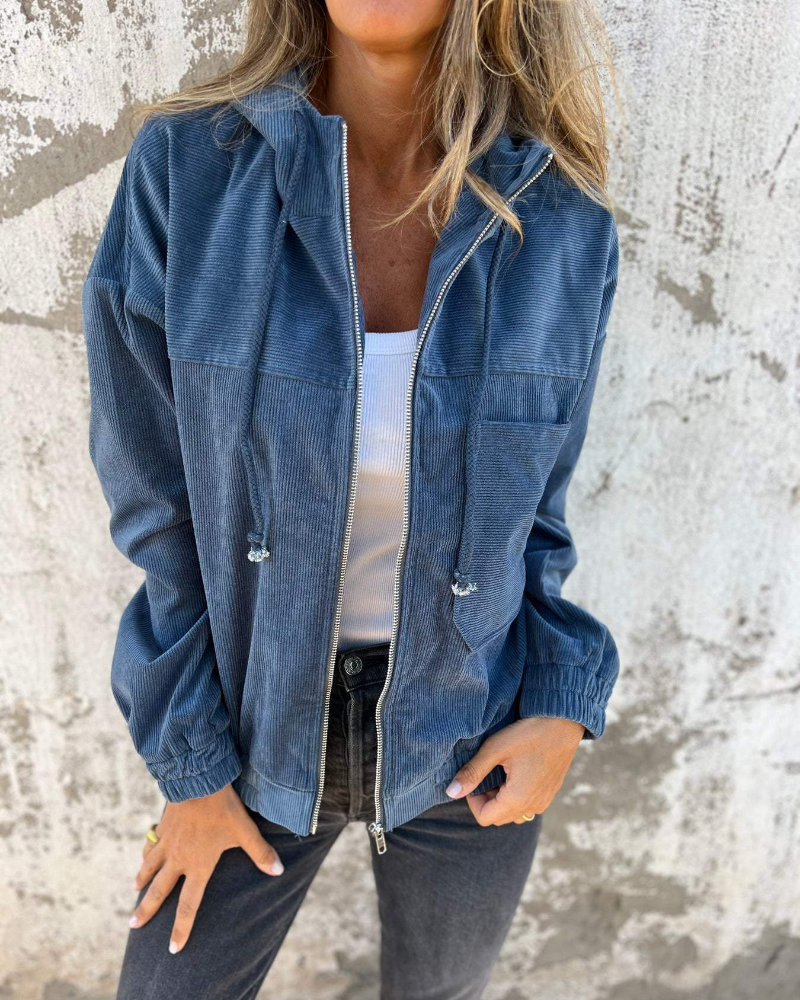 Evelyn | Hooded Jacket With Zip