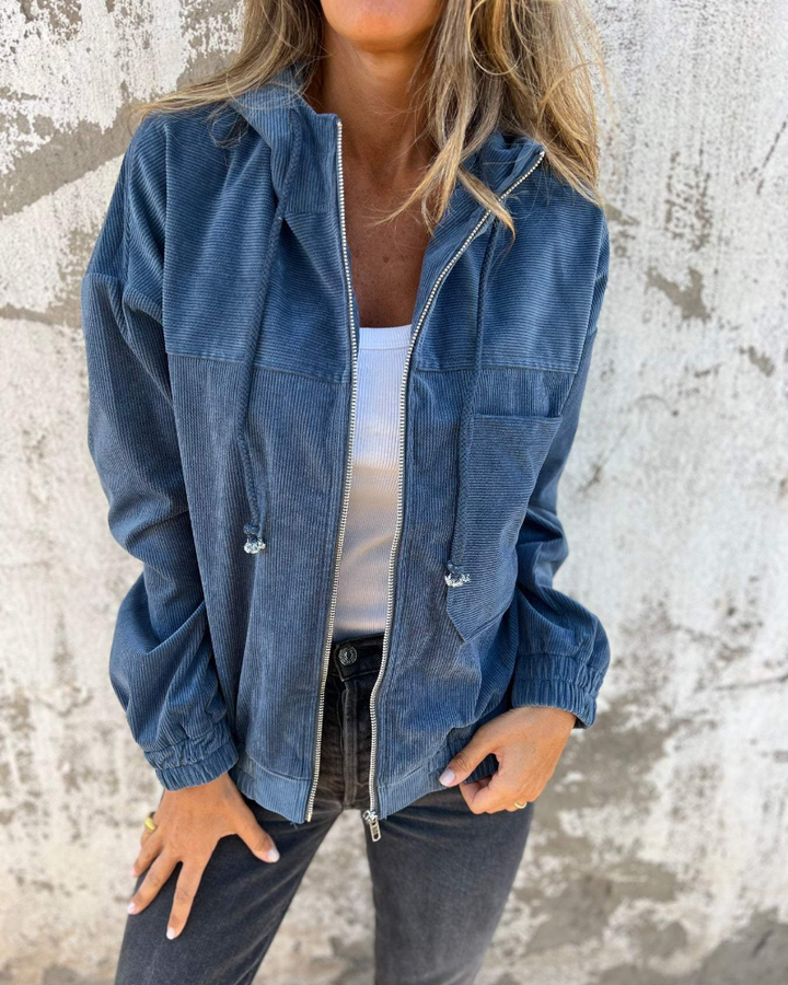 Evelyn | Hooded Jacket With Zip