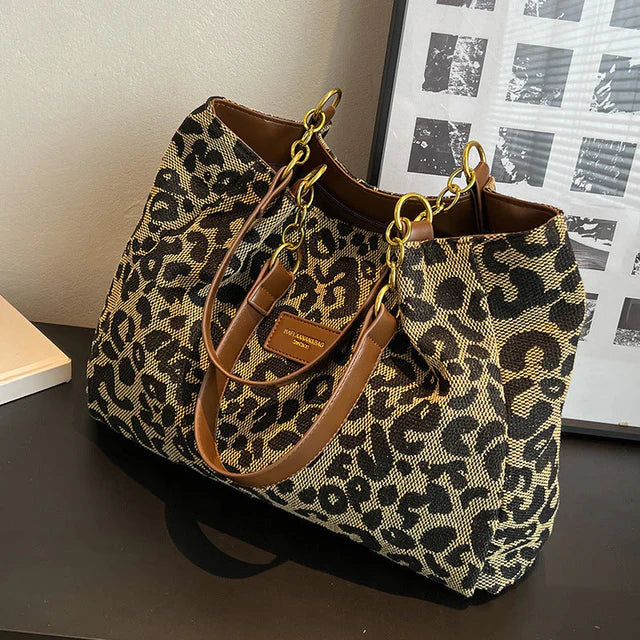 Victoria | Stylish Leopard Print Bag