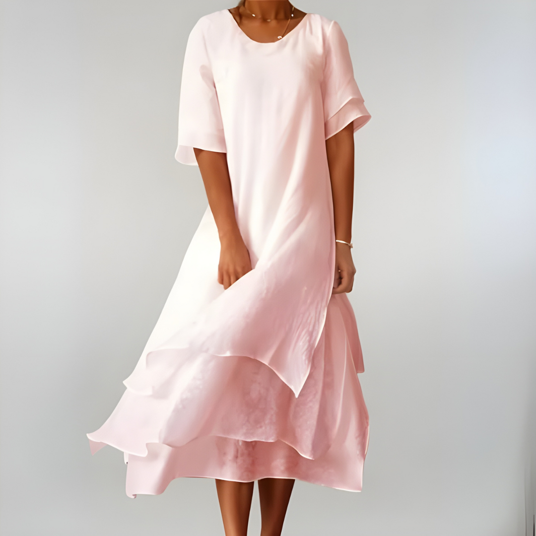 Agnès | Lightweight and Elegant Cotton Maxi Dress