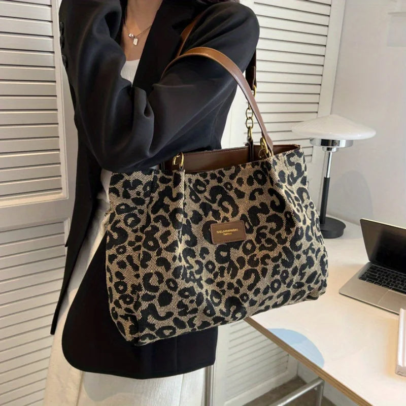 Victoria | Stylish Leopard Print Bag