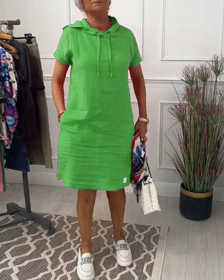 Tess™ | Casual Hoodie Summer Dress
