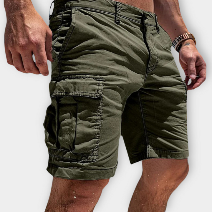 Caelum | Cargo Shorts with Flap Pockets