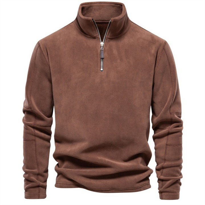 Joshua | Quarter-Zip Fleece Sweater
