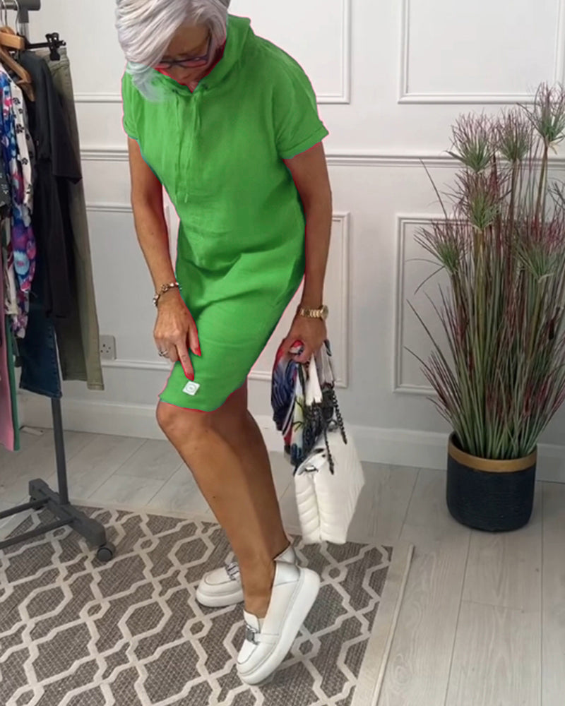 Tess™ | Casual Hoodie Summer Dress