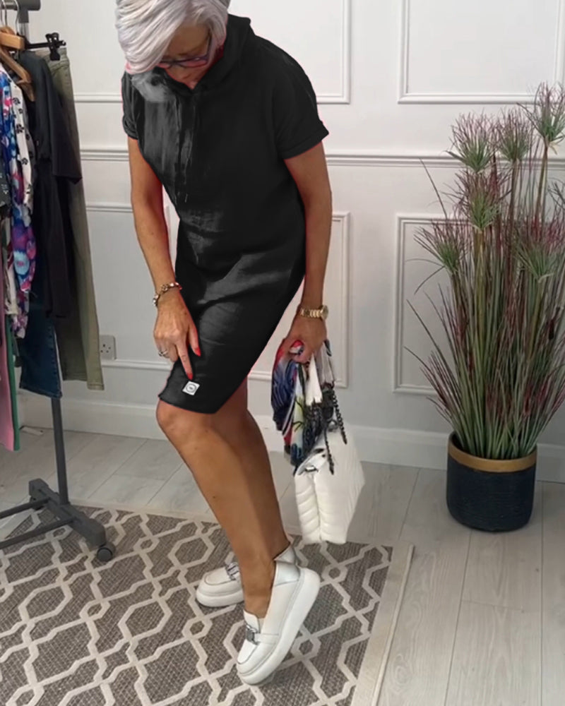 Tess™ | Casual Hoodie Summer Dress