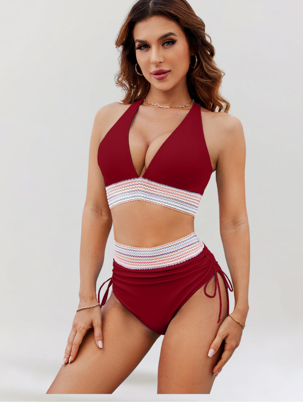 Elara | Tummy Control High Waist Bikini Set