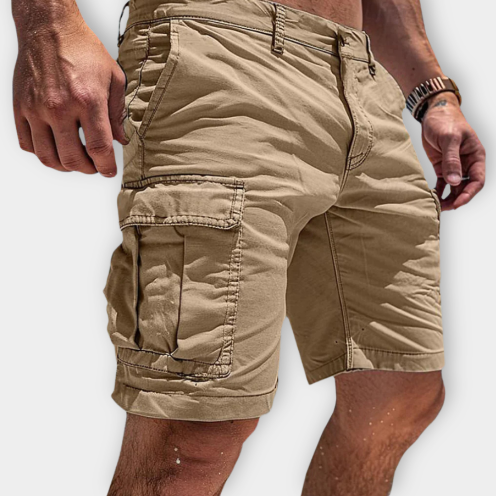Caelum | Cargo Shorts with Flap Pockets