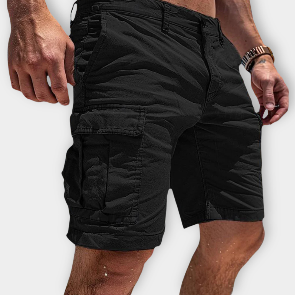 Caelum | Cargo Shorts with Flap Pockets
