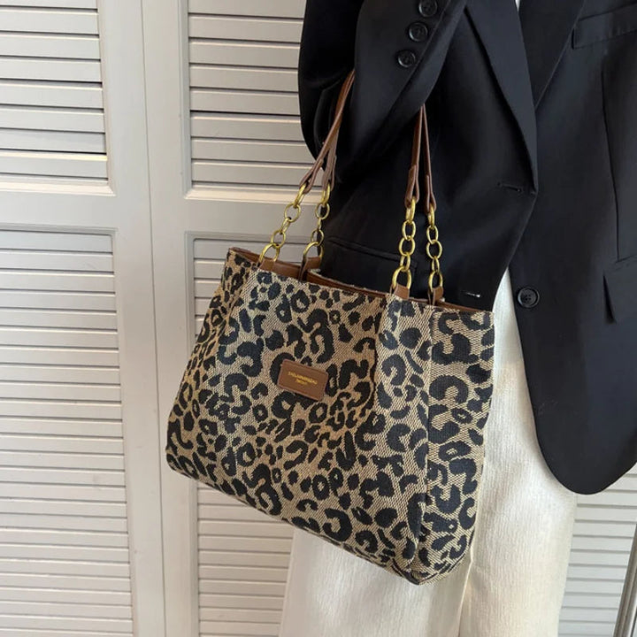 Victoria | Stylish Leopard Print Bag