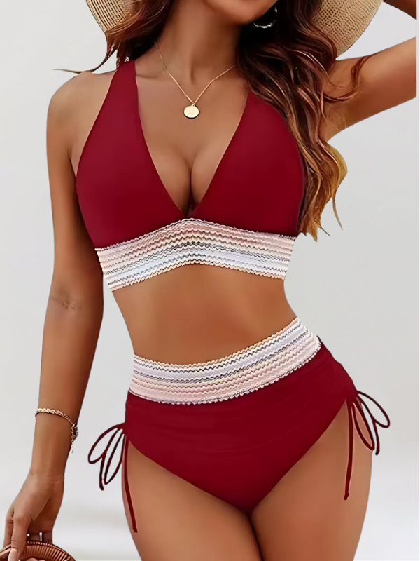 Elara | Tummy Control High Waist Bikini Set