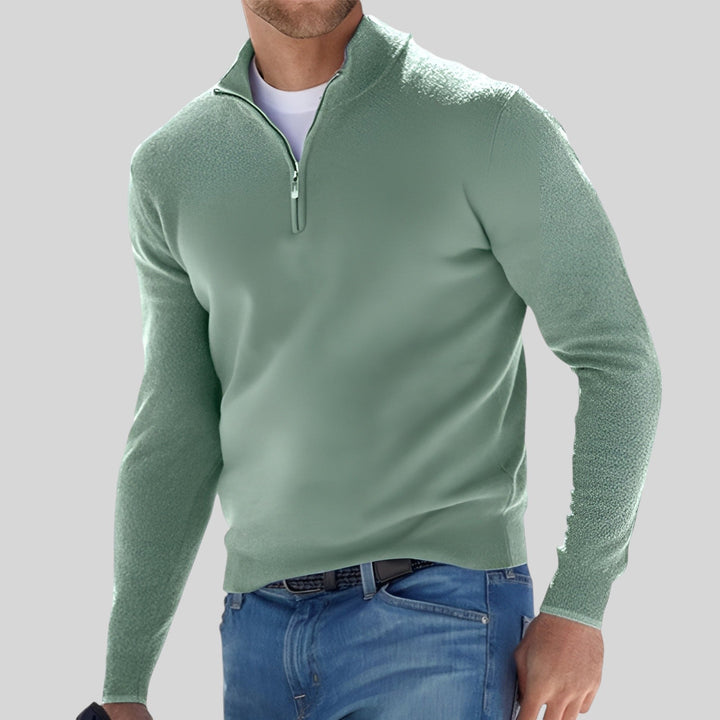 Wiley | Warm Sweater with Zipper