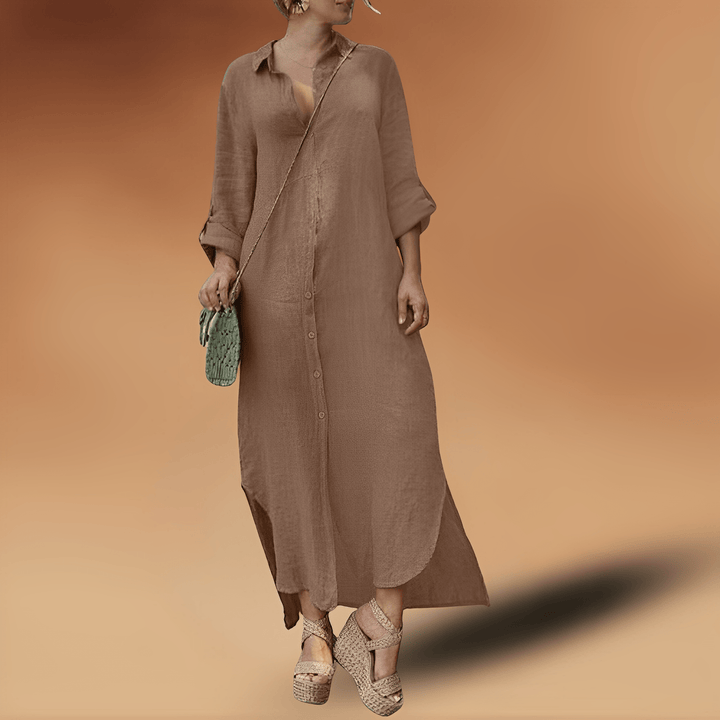 Long Linen Dress for Women