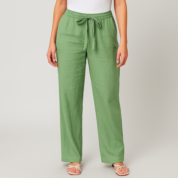 Calliope | Elegant Tie Waist Pants