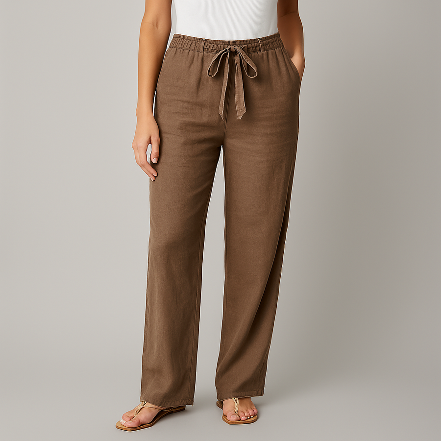 Calliope | Elegant Tie Waist Pants