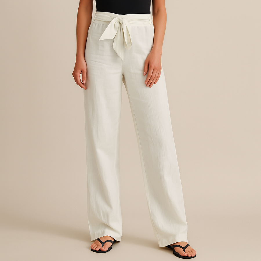 Calliope | Elegant Tie Waist Pants