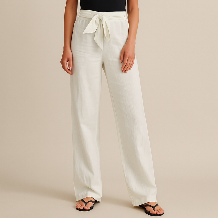 Calliope | Elegant Tie Waist Pants