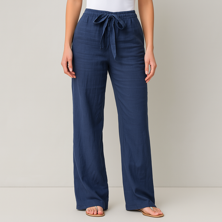 Calliope | Elegant Tie Waist Pants