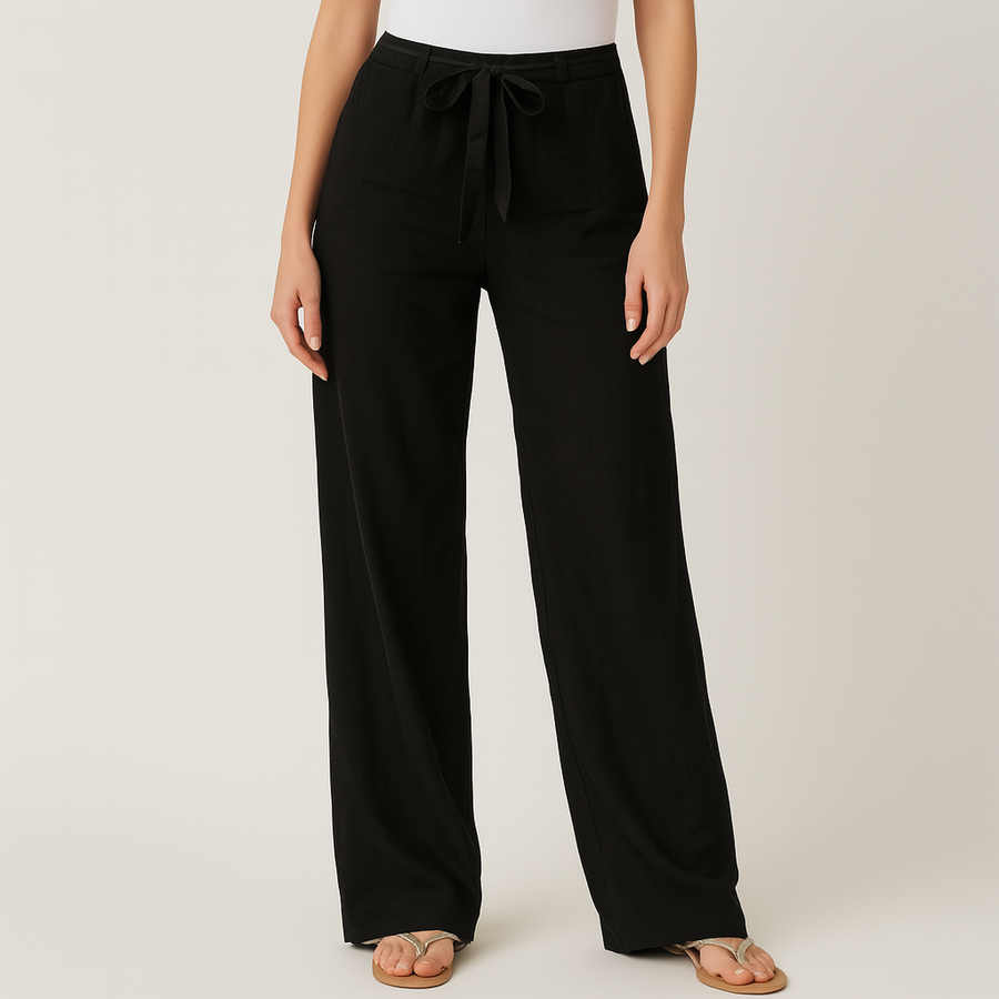 Calliope | Elegant Tie Waist Pants