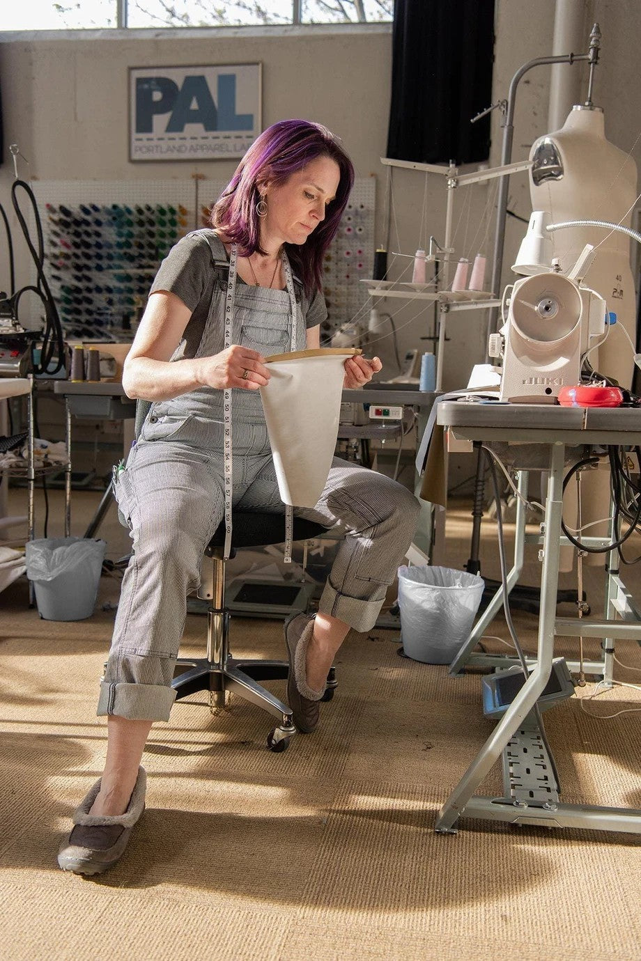 Stretch Canvas Work Dungarees for Women