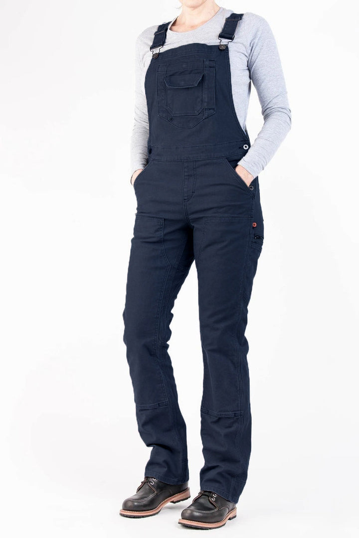 Stretch Canvas Work Dungarees for Women