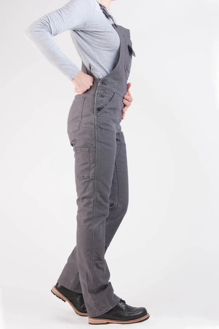 Stretch Canvas Work Dungarees for Women