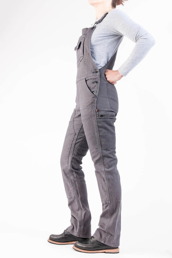 Stretch Canvas Work Dungarees for Women