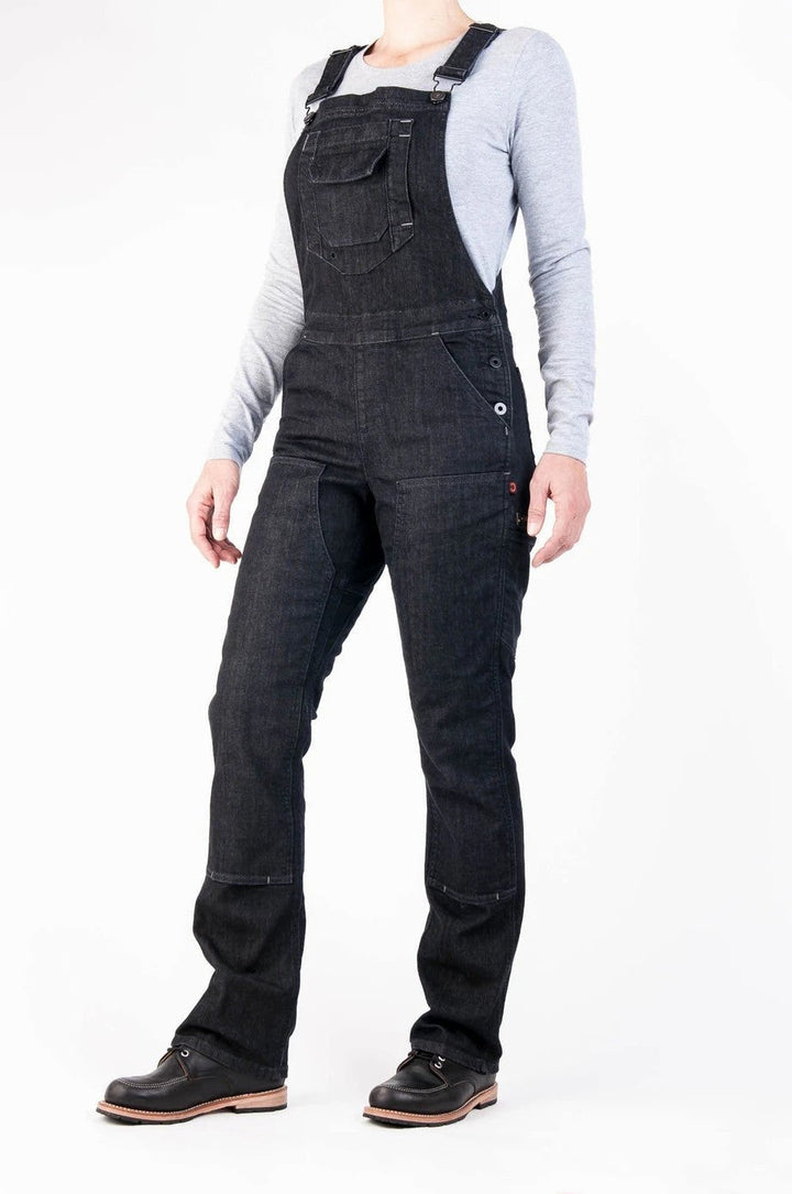Stretch Canvas Work Dungarees for Women