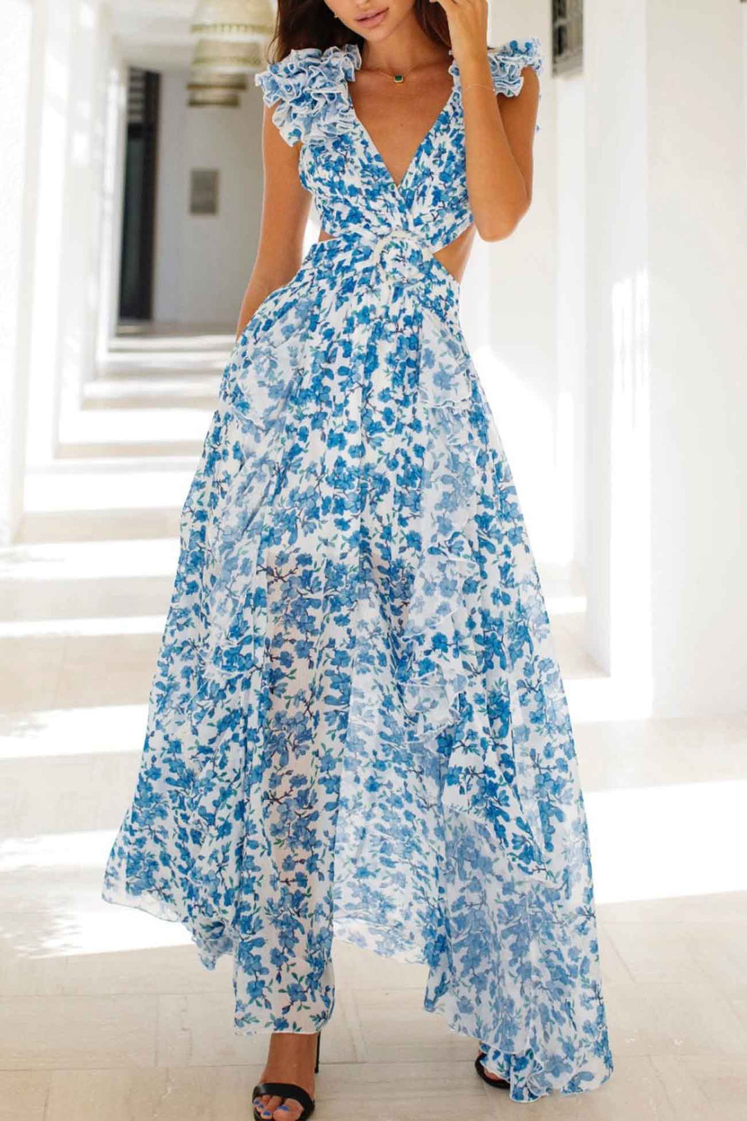Vina | Maxi dress with a cutout
