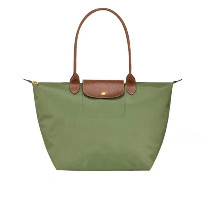 Felicity | Water-Resistant Structured Shoulder Bag with Textured Flap