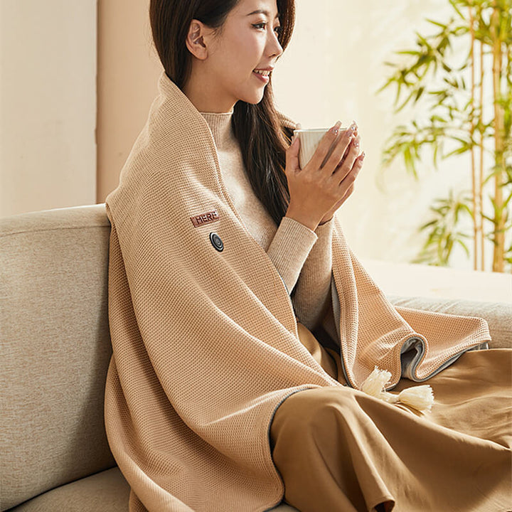 WarmWrap | Portable Heated Blanket Shawl