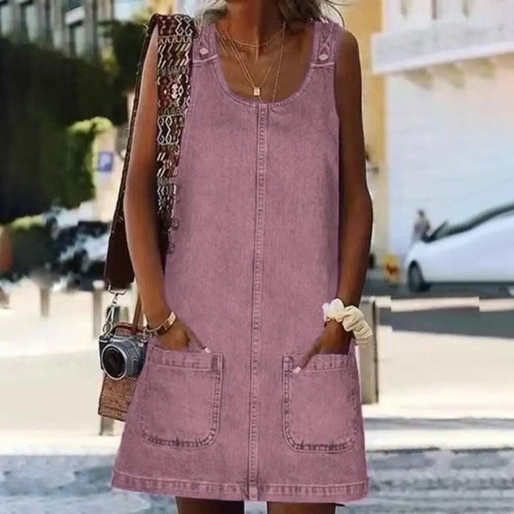Vibeke™ | Loose Denim Dress