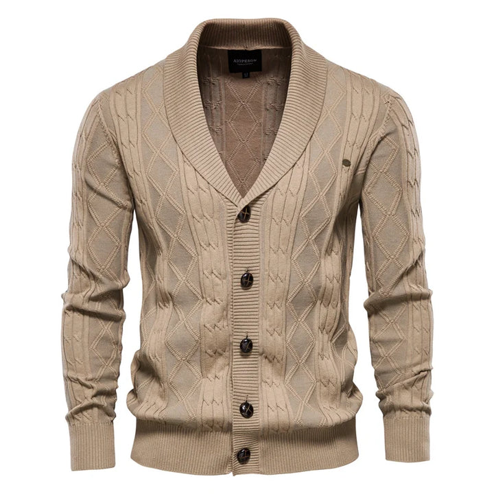 Adam | Men's Cardigan with Buttons