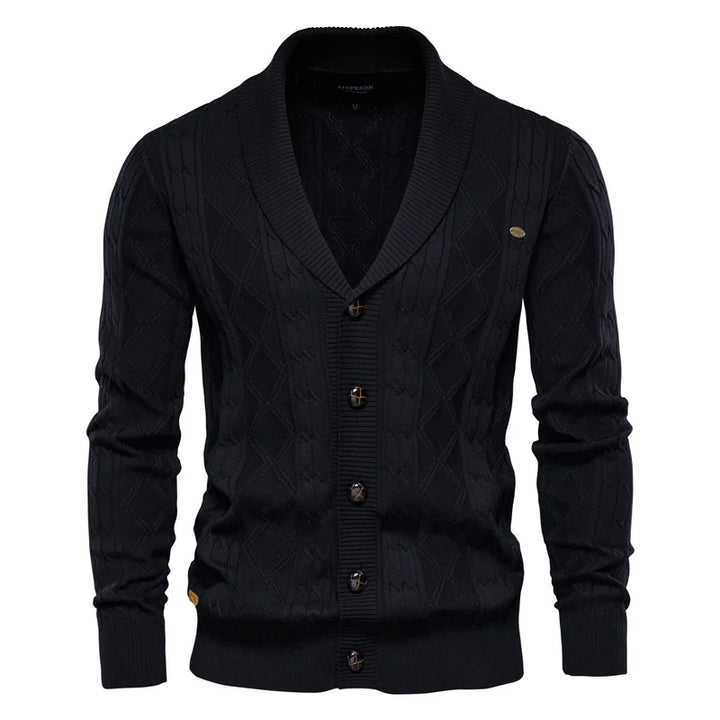Adam | Men's Cardigan with Buttons