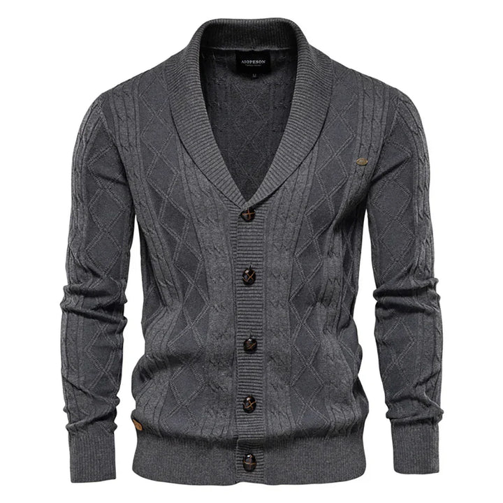 Adam | Men's Cardigan with Buttons