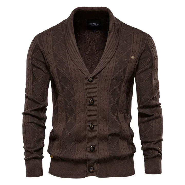 Adam | Men's Cardigan with Buttons