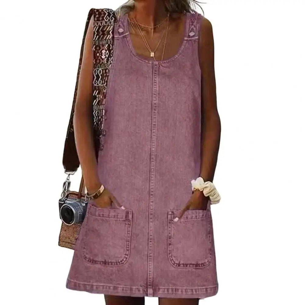 Vibeke™ | Loose Denim Dress
