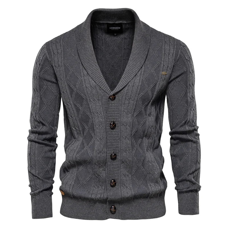Adam | Men's Cardigan with Buttons