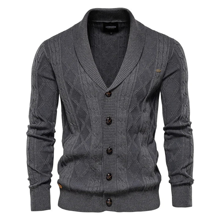 Adam | Men's Cardigan with Buttons