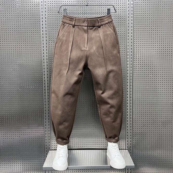 Vallier™ | Elegant Mottled Trousers