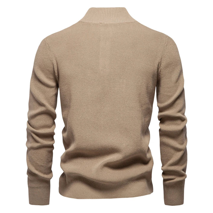 Abel | Men's Sweater with Button Design