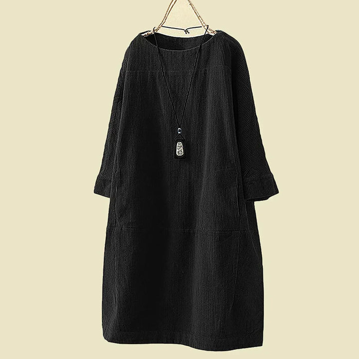 Veronica | Comfortable & Cozy Corduroy Dress