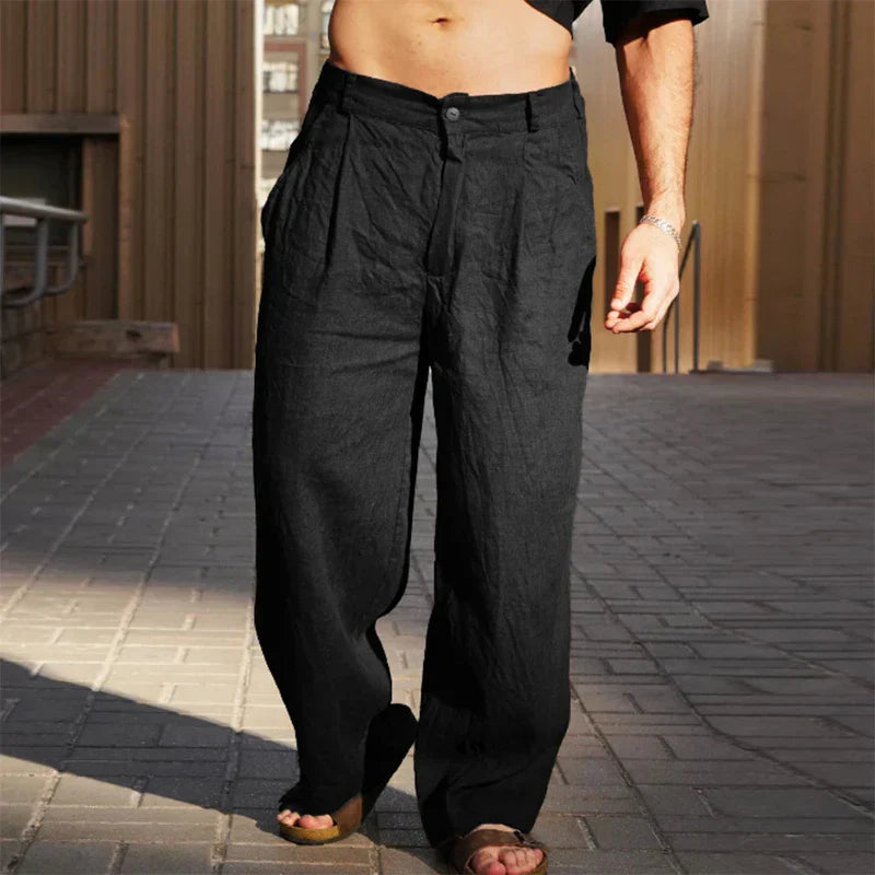 Bruce | Wide-Leg Trousers