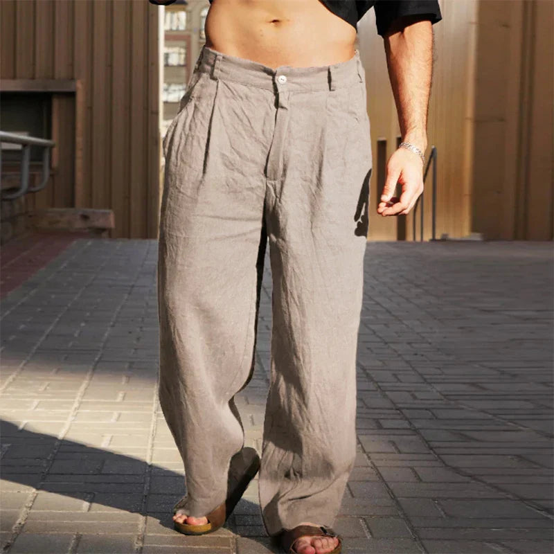 Bruce | Wide-Leg Trousers