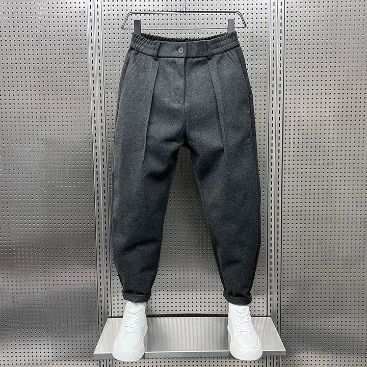 Vallier™ | Elegant Mottled Trousers