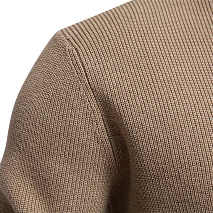 Abel | Men's Sweater with Button Design