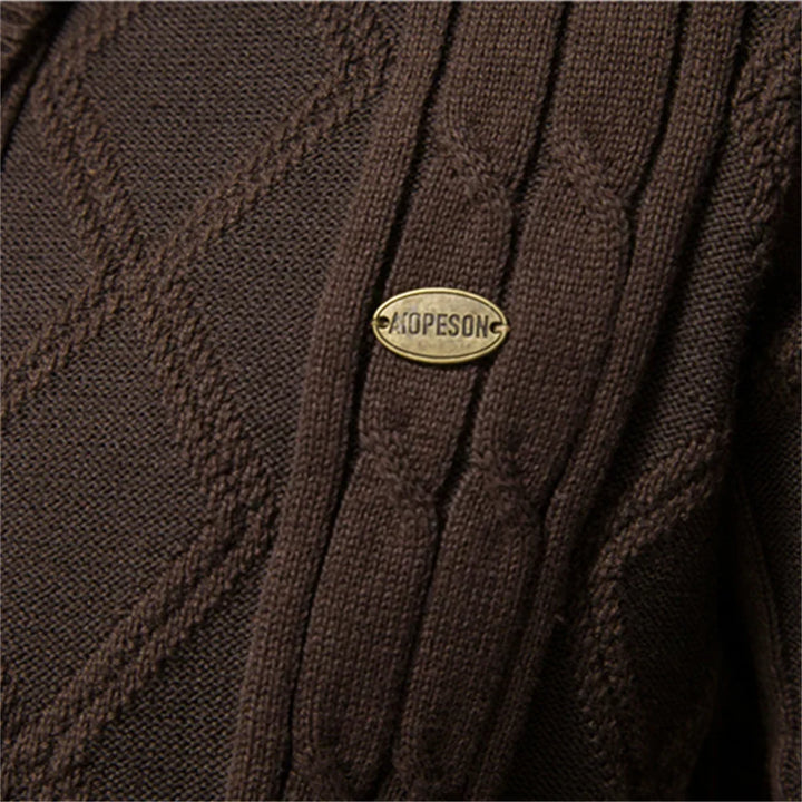 Adam | Men's Cardigan with Buttons